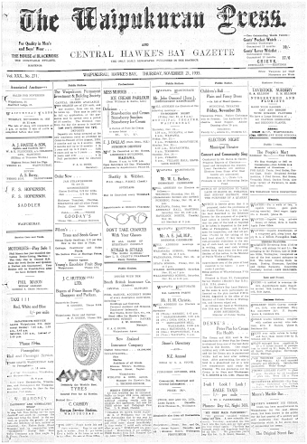 Issue page