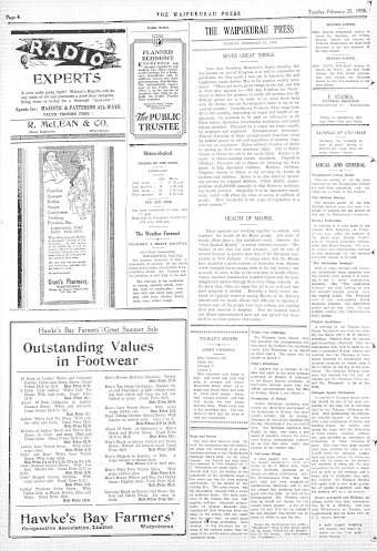 Issue page