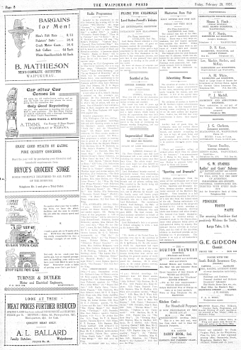 Issue page