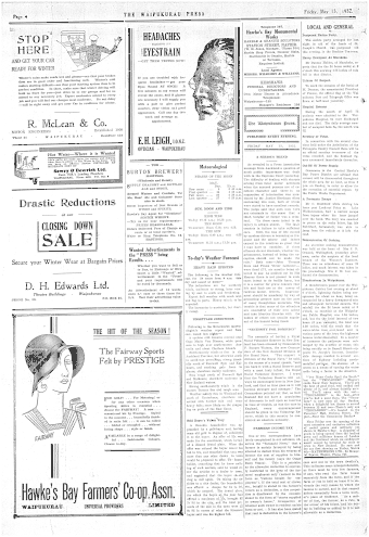 Issue page