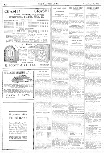 Issue page