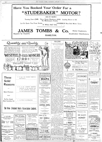 Issue page