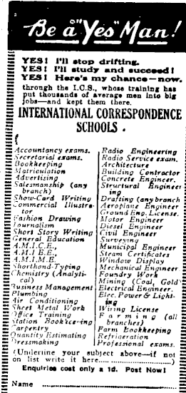 Papers Past Newspapers Waikato Times 9 July 1936 Page 13 Advertisements Column 3