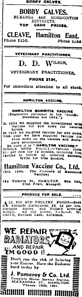 Papers Past Newspapers Waikato Times 21 July 1936 Page 12 Advertisements Column 5