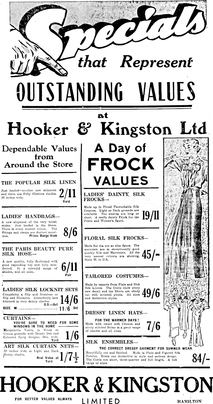 Papers Past Newspapers Waikato Times 19 November 1936 Page 11 Advertisements Column 2