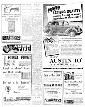 Issue page