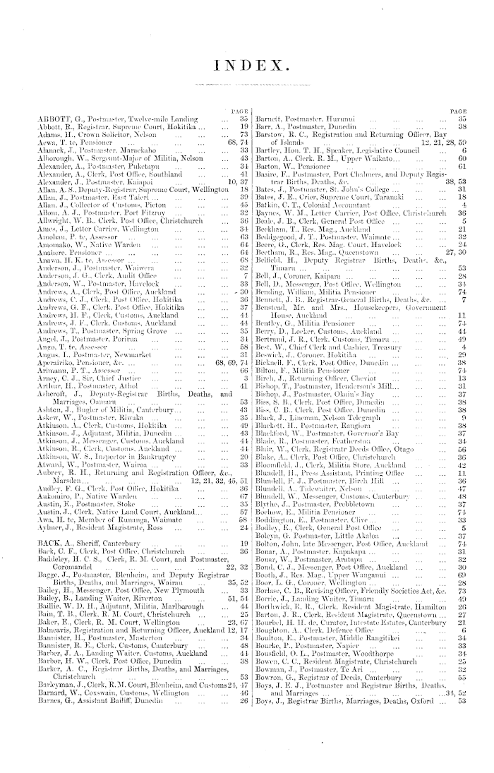 Papers Past Parliamentary Papers Appendix to the Journals of