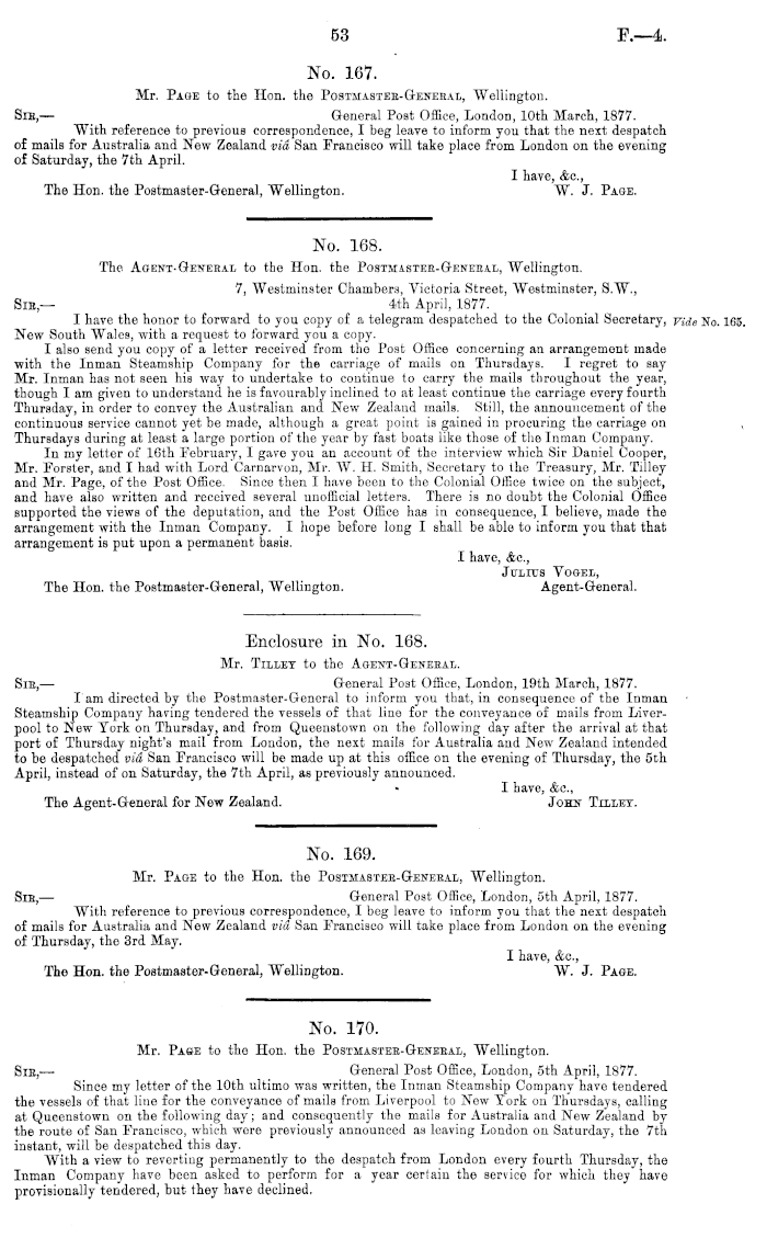 Togel Australia Sb
, Papers Past Parliamentary Papers Appendix To The Journals Of The House Of Representatives 1877 Session I San Francisco Mail Service Further Papers