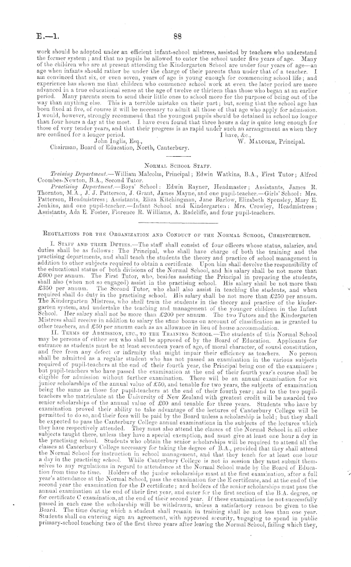 Papers Past, Parliamentary Papers, Appendix to the Journals of the House  of Representatives, 1881 Session I