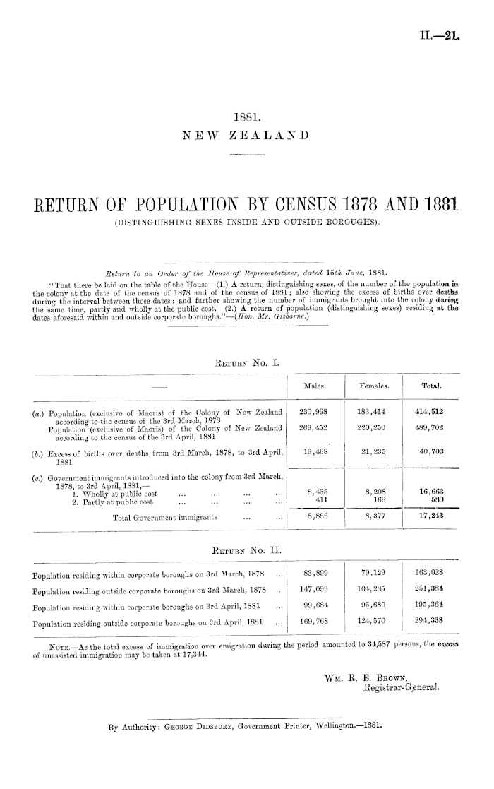 Papers Past | Parliamentary Papers | Appendix to the Journals of