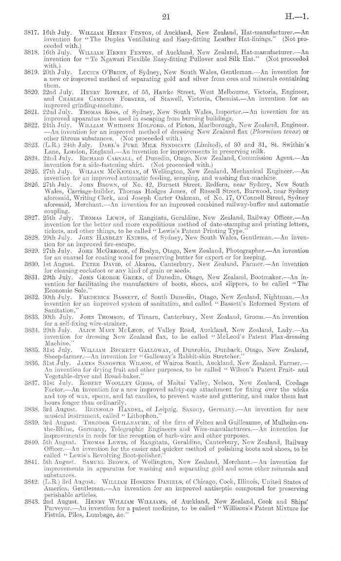 Papers Past, Parliamentary Papers, Appendix to the Journals of the House  of Representatives, 1890 Session I