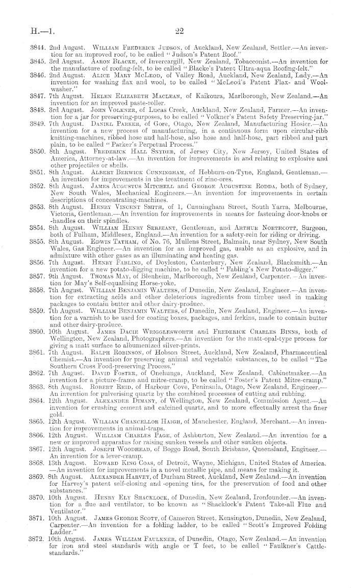 Papers Past, Parliamentary Papers, Appendix to the Journals of the House  of Representatives, 1890 Session I