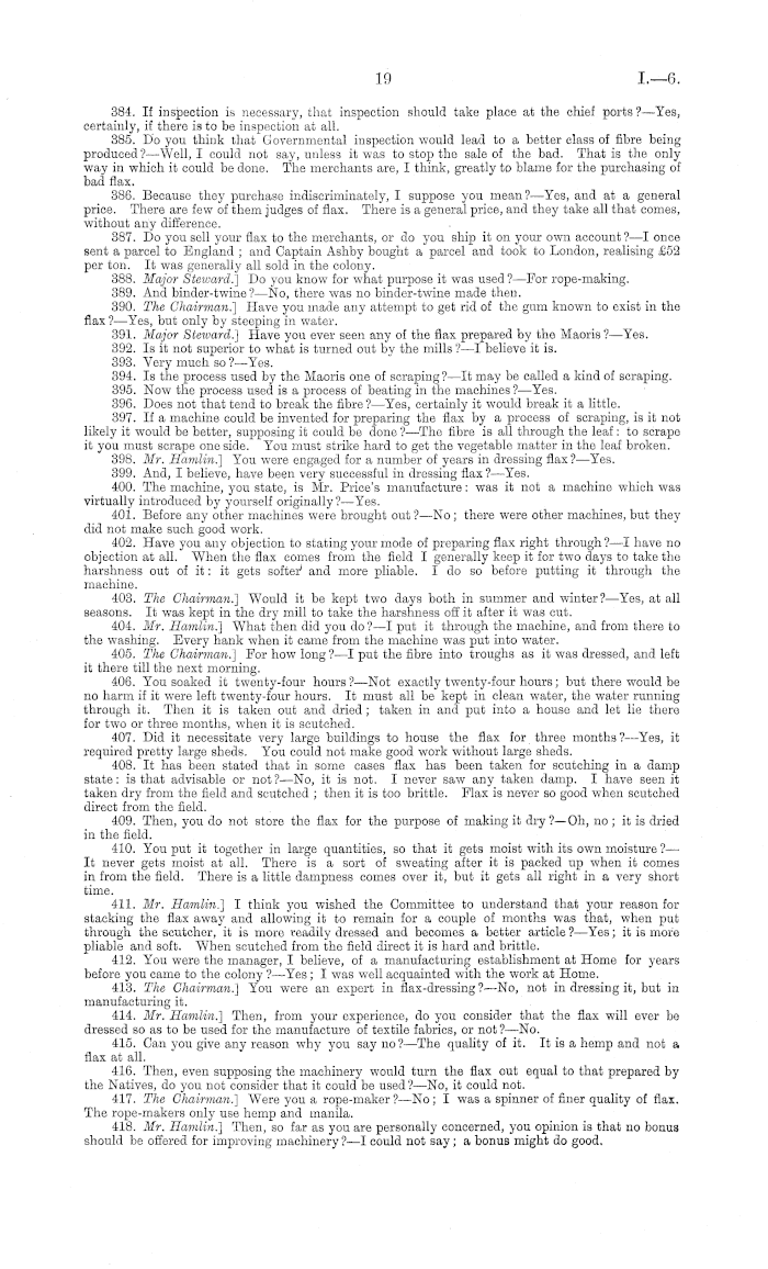 Papers Past, Parliamentary Papers, Appendix to the Journals of the House  of Representatives, 1890 Session I