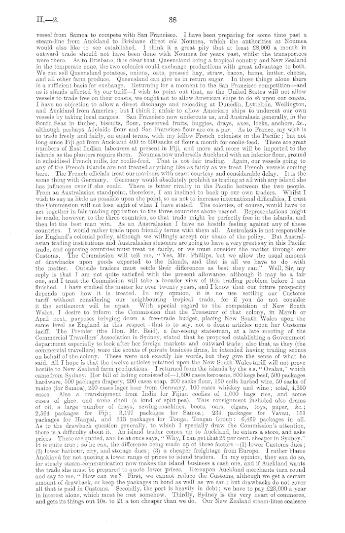 Papers Past, Parliamentary Papers, Appendix to the Journals of the House  of Representatives, 1895 Session I