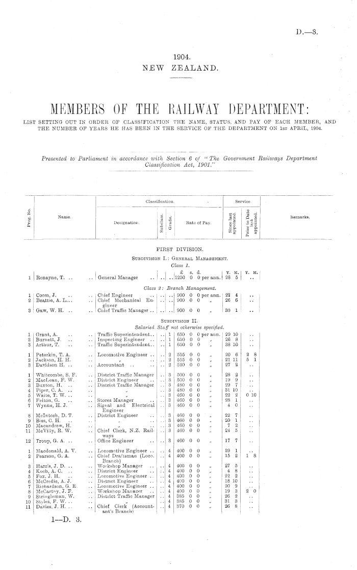 Papers Past Parliamentary Papers Appendix to the Journals of