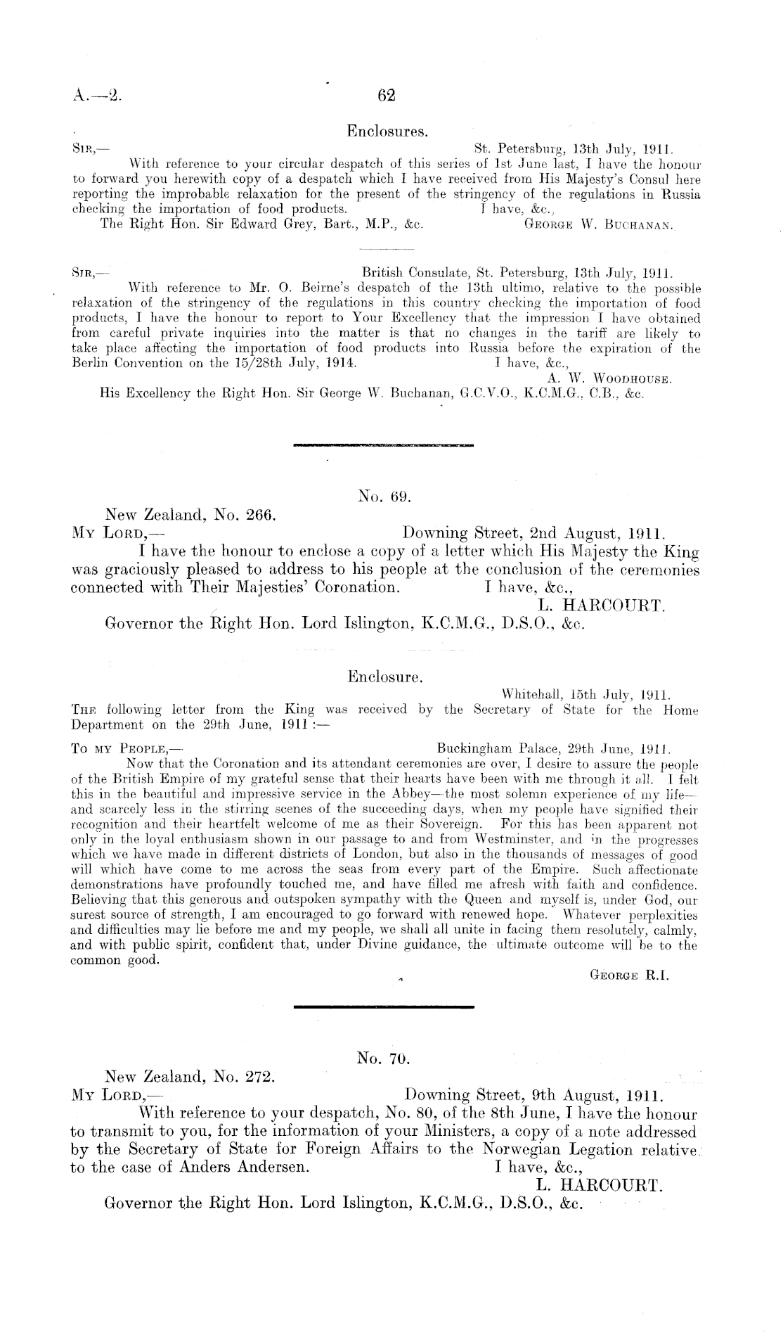 Papers Past, Parliamentary Papers, Appendix to the Journals of the House  of Representatives, 1912 Session II