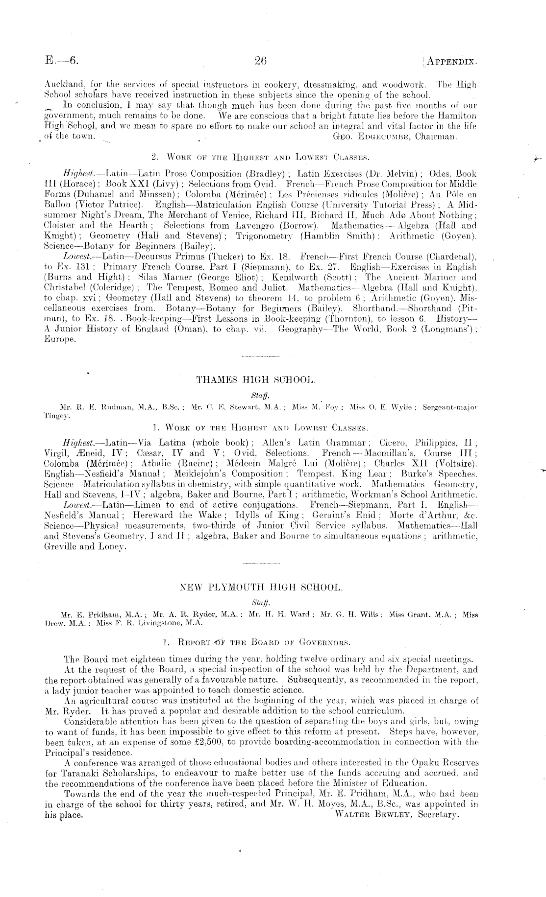 Papers Past, Parliamentary Papers, Appendix to the Journals of the House  of Representatives, 1912 Session II