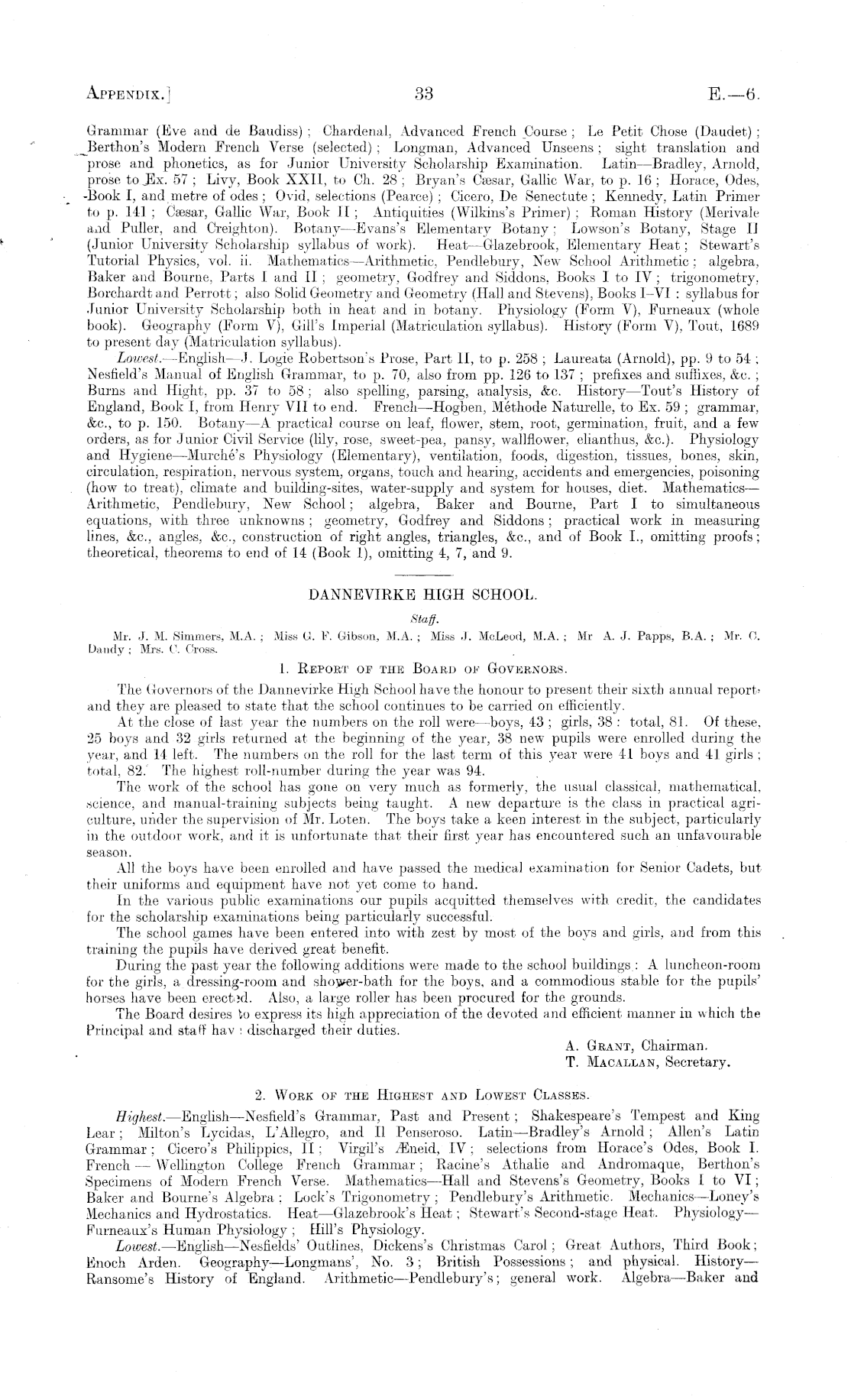 Papers Past, Parliamentary Papers, Appendix to the Journals of the House  of Representatives, 1912 Session II