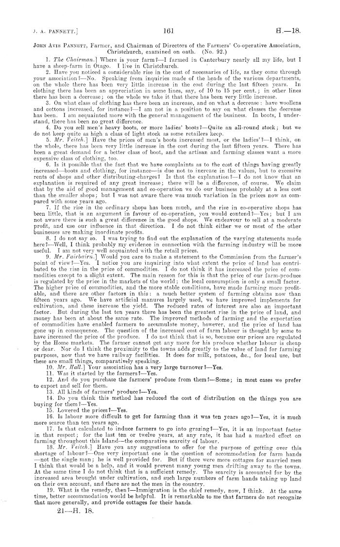 Papers Past, Parliamentary Papers, Appendix to the Journals of the House  of Representatives, 1912 Session II