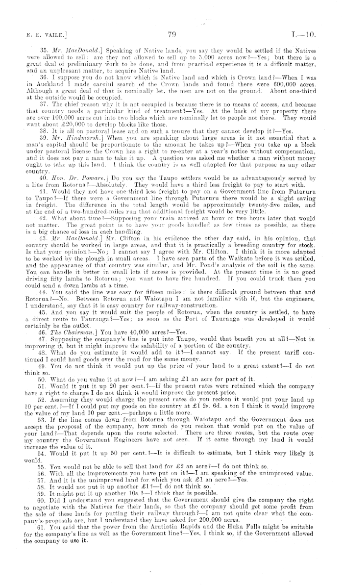 Papers Past Parliamentary Papers Appendix To The Journals Of The House Of Representatives 1912 Session Ii Taupo Totara Timber Company Committee Report Of