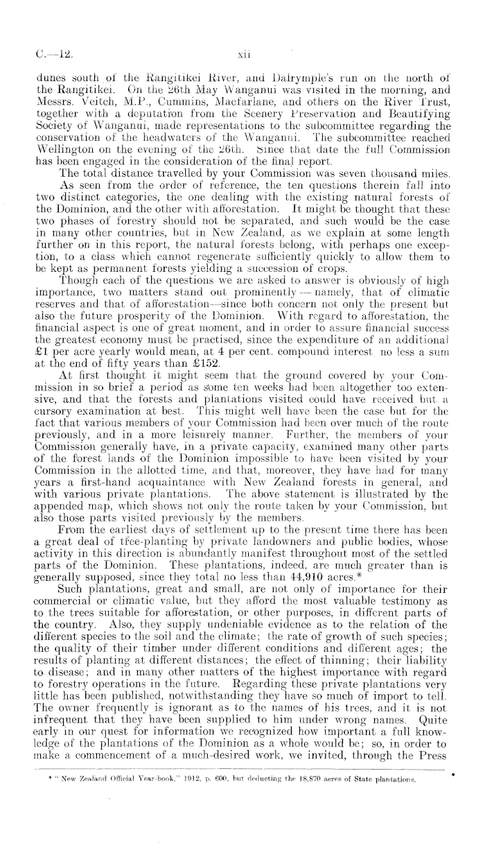 Papers Past Parliamentary Papers Appendix To The Journals Of The House Of Representatives 1913 Session I Royal Commission On Forestry Report Of The