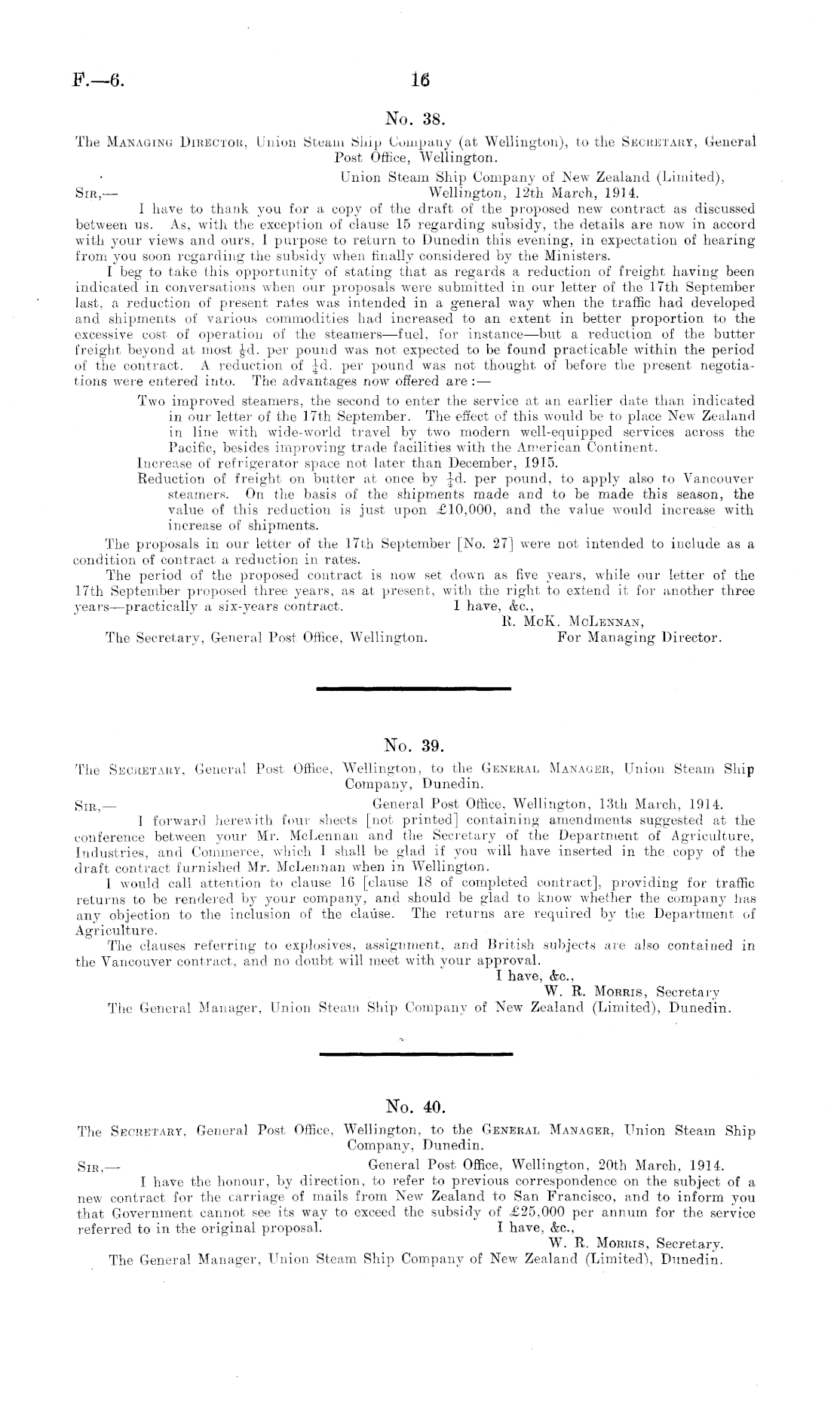 Papers Past, Parliamentary Papers, Appendix to the Journals of the House  of Representatives, 1914 Session I