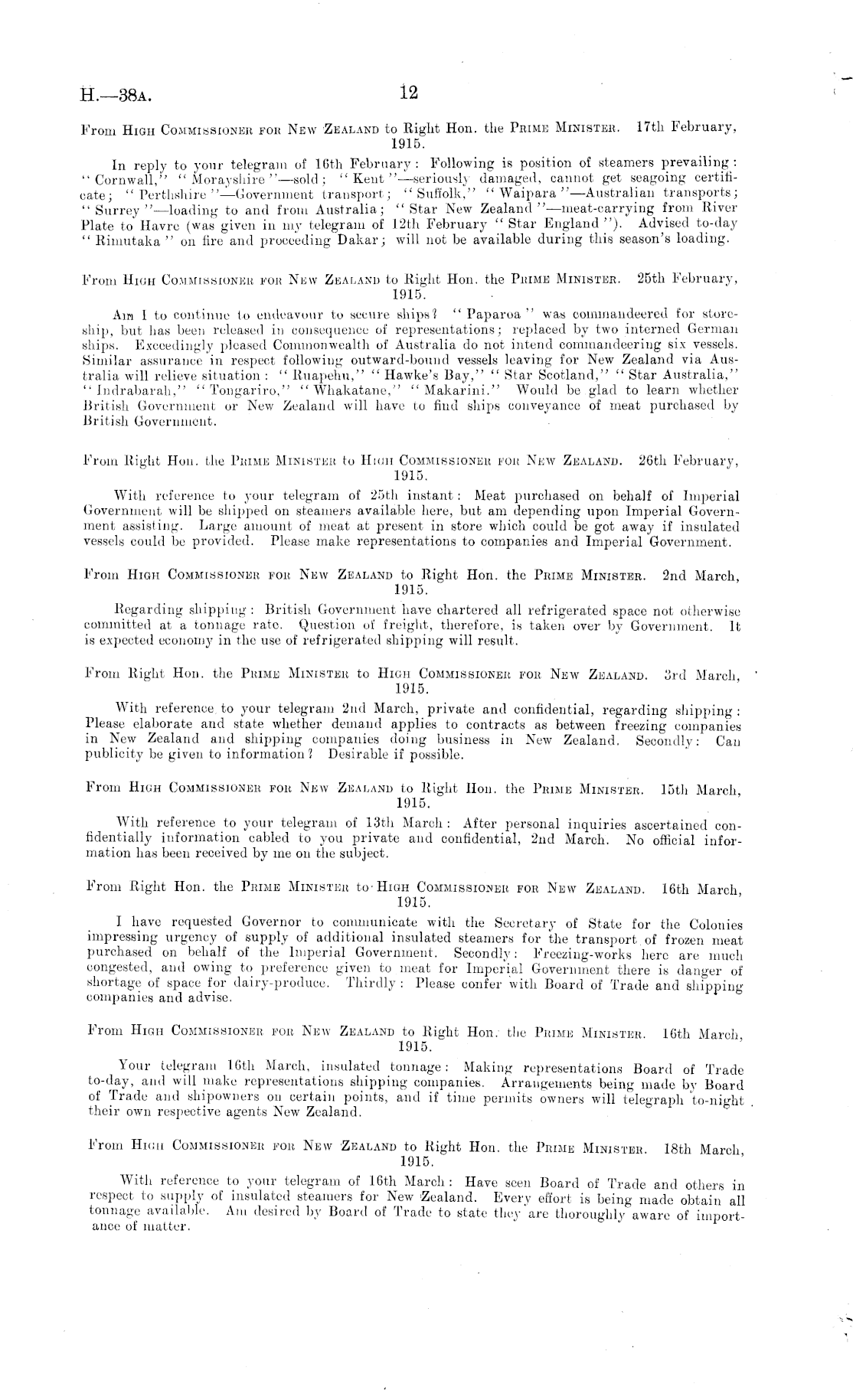 Papers Past Parliamentary Papers Appendix To The Journals Of The House Of Representatives 1919 Session I Page 12