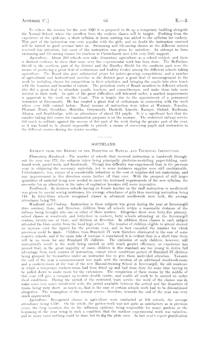 Papers Past Parliamentary Papers Appendix To The Journals Of The House Of Representatives 19 Session I Education Primary Education In Continuation Of