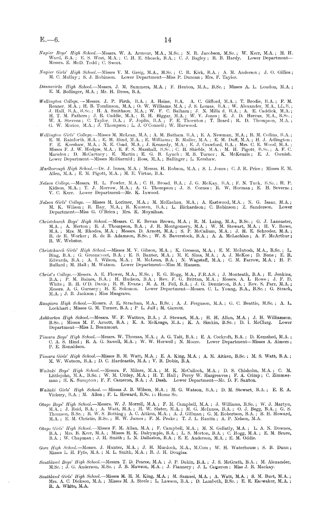 Papers Past Parliamentary Papers Appendix To The Journals Of The House Of Representatives 1921 Session I Ii Page 14