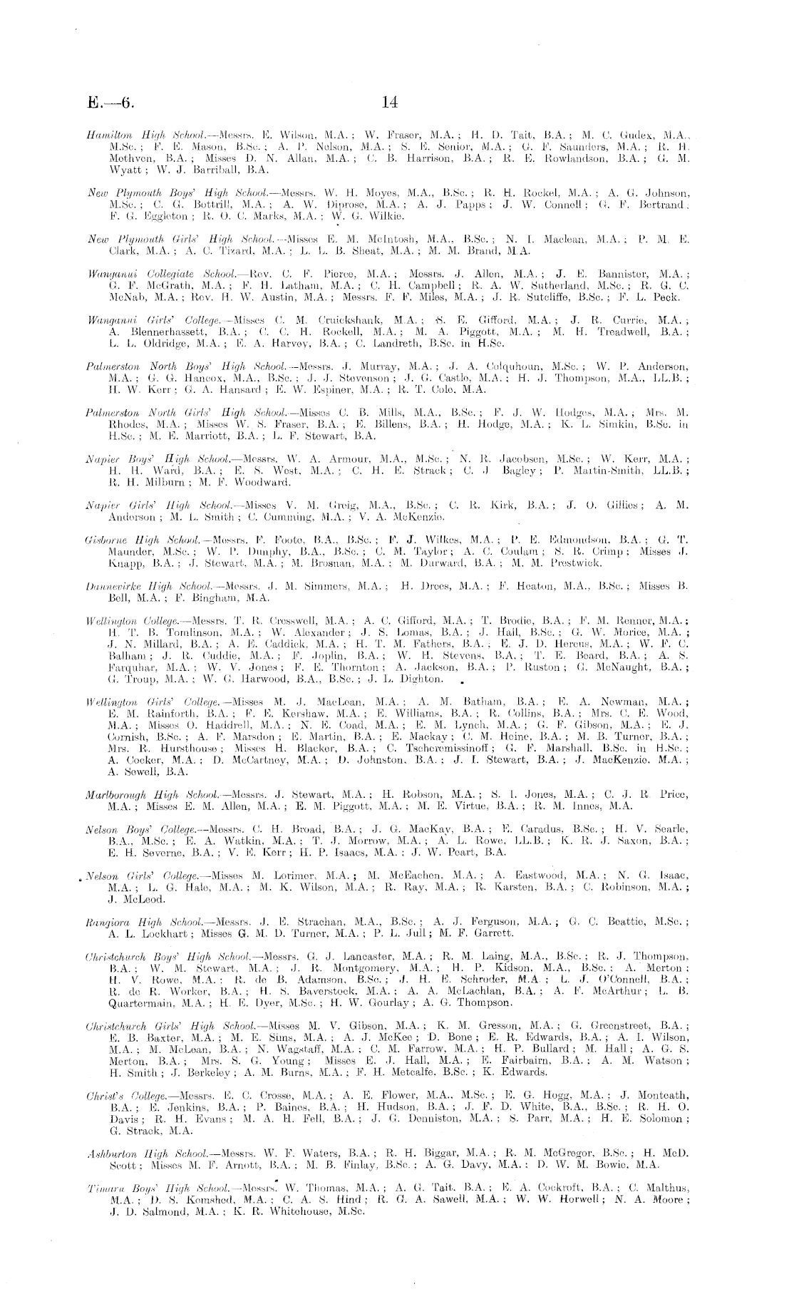 Papers Past Parliamentary Papers Appendix To The Journals Of The House Of Representatives 1923 Session I Ii Page 14