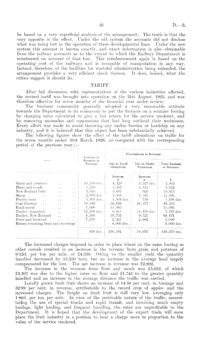 Papers Past Parliamentary Papers Appendix To The Journals Of The House Of Representatives 1926 Session I Railways Statement By The Minister Of Railways