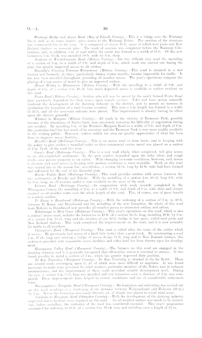 Papers Past Parliamentary Papers Appendix To The Journals Of The House Of Representatives 1934 Session I Public Works Statement By The Hon J Bitchener