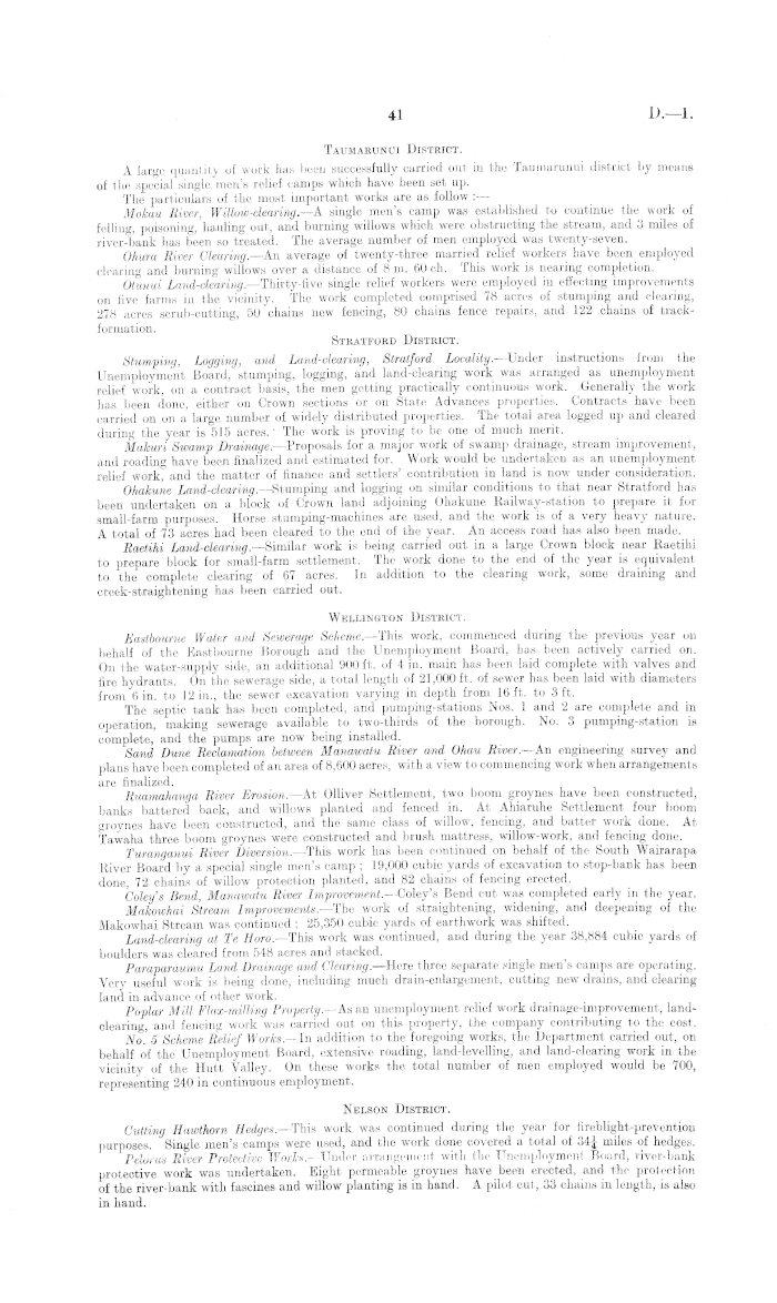 Papers Past Parliamentary Papers Appendix To The Journals Of The House Of Representatives 1934 Session I Public Works Statement By The Hon J Bitchener