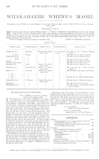 Issue page