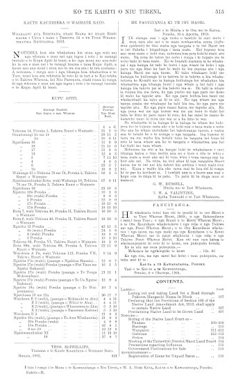 Issue page