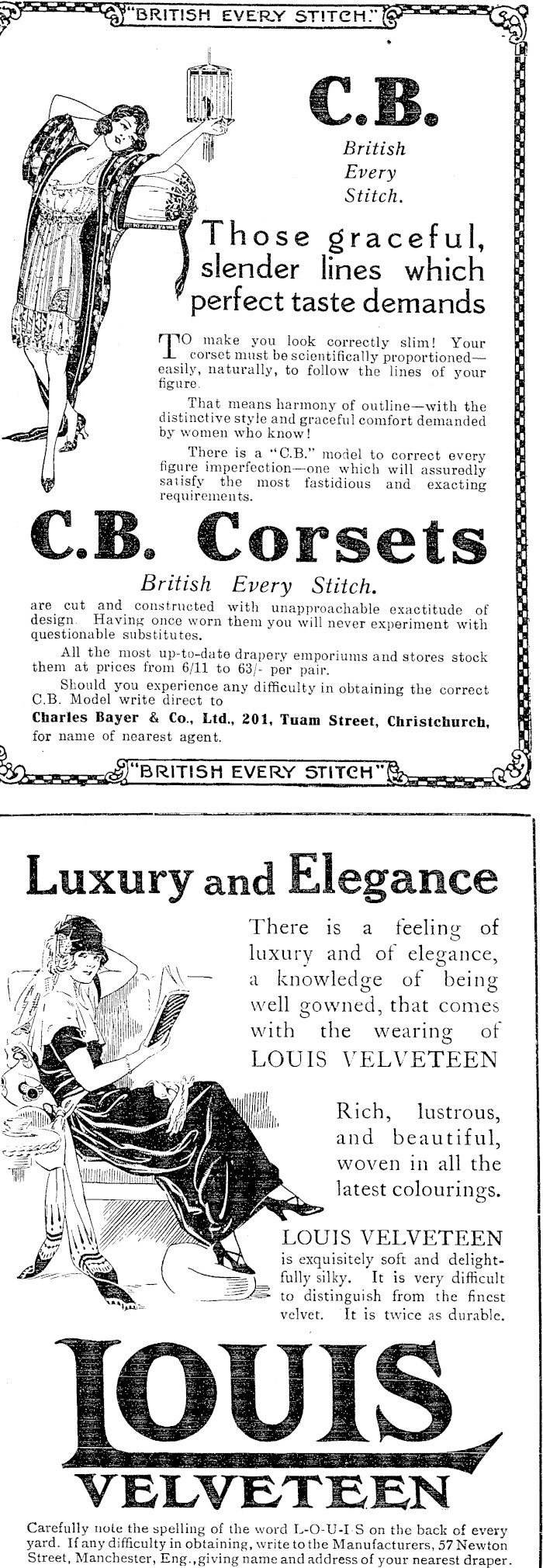 Papers Past Magazines And Journals Ladies Mirror 1 July 1924 Page 54 Advertisement 3