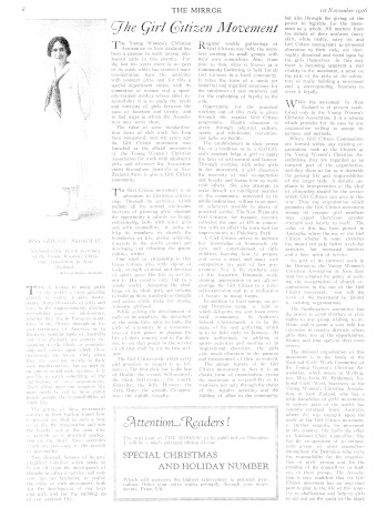 Issue page