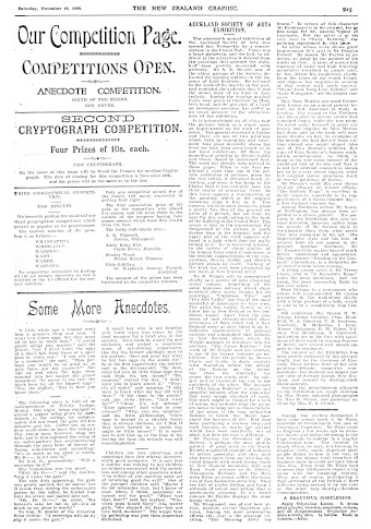 Issue page