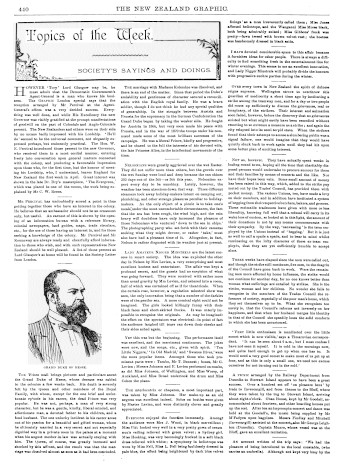 Issue page