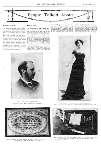 Issue page