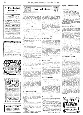 Issue page