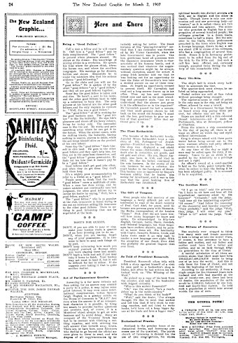 Issue page