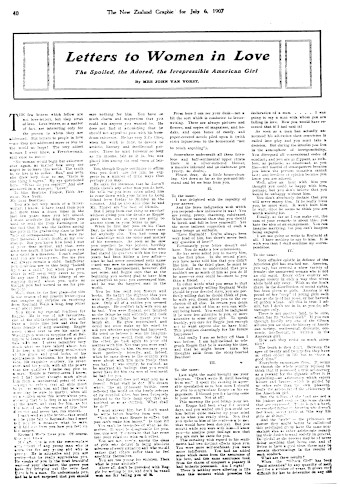 Issue page