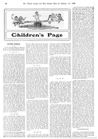 Issue page