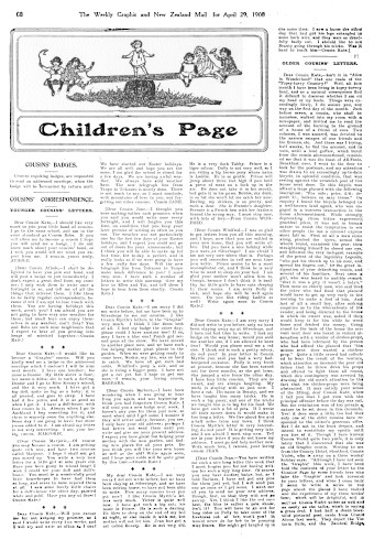 Issue page