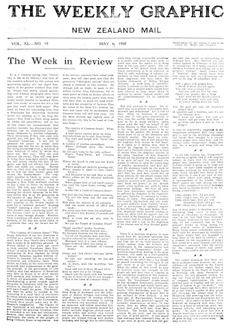 Issue page