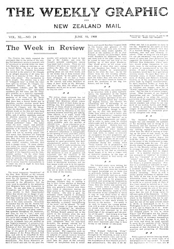 Issue page