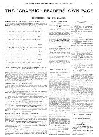 Issue page