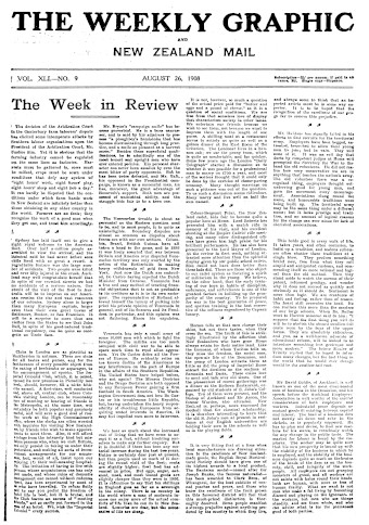 Issue page