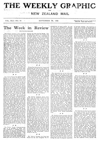 Issue page